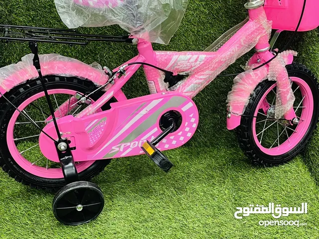 عرض خاص على الدراجة الهوائية للاطفال مقاس 12 انش ماركة bmx متوفر بعدة الوان مختلفة بناتي ولادي