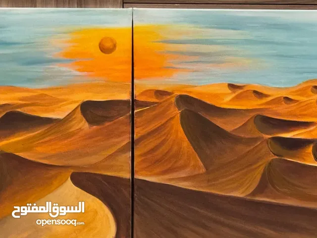 لوحه فنيه - الوان مائية