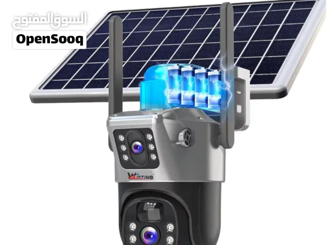 كاميرات مراقبة بالطاقة الشمسية مناسبة لمراقبة المنازل والبنايات قيد الإنشاء