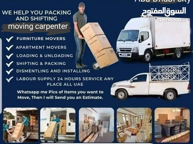 Abu Dhabi professional movers paker villa flat office studio room to room moving shifting services a