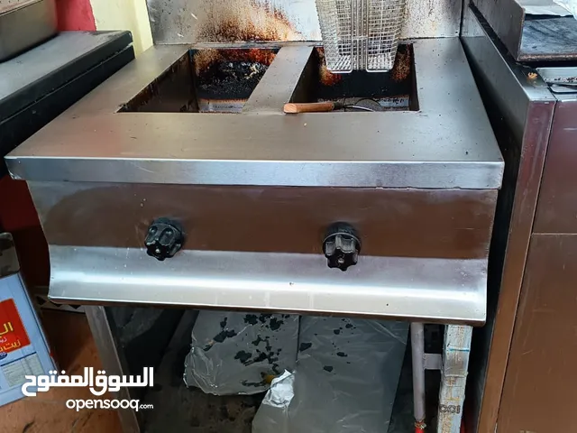 مقلى زيت ستانلس حوضين للبيع
