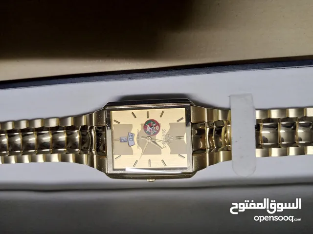 ساعة نادرة تحمل شعار القوات المسلحة الاردنية