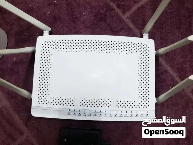 جهاز راوتر فايبر مع مقوي شبكه 4g 5g