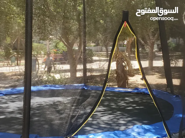 نطاطة ترانبوليون الكنغر جديد مع الكرتون عررررررطة افضل نوع في السوق مقاس 10 قدم افتكت قبل تسعة ايام