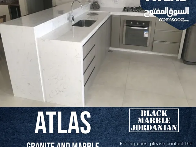 عرض خاص رخام نيو بلاك اسود فقط ب 35 دينار المتر المربع متوفر جميع انواع الرخام والجرانيت والكوارتز