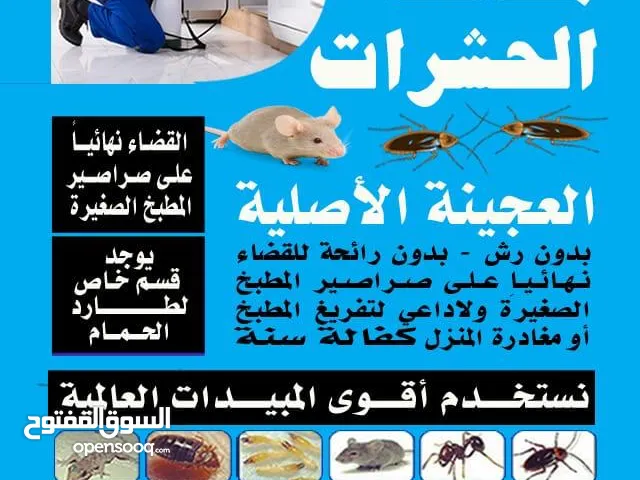 شركة مكافحة حشرات وقورض ارخص الاسعار مبيدات انجليزية والمانيه والعجينه الاصليه كفاله سنه مكافحة نمل