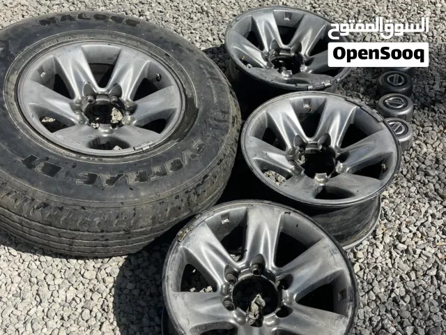 عجلات و إطارات مستعملة بحالة جيدة بحجم 16 بوصة من ماركة أخرى