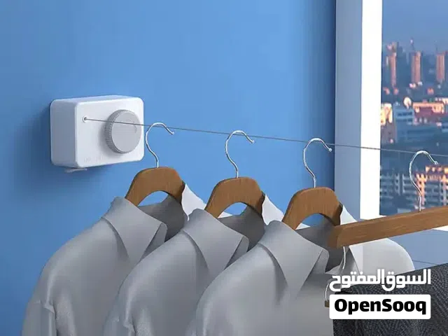 حبل نشر الملابس السحب لغاية 4 متر استخدام داخلي وخارجي قوي جدا