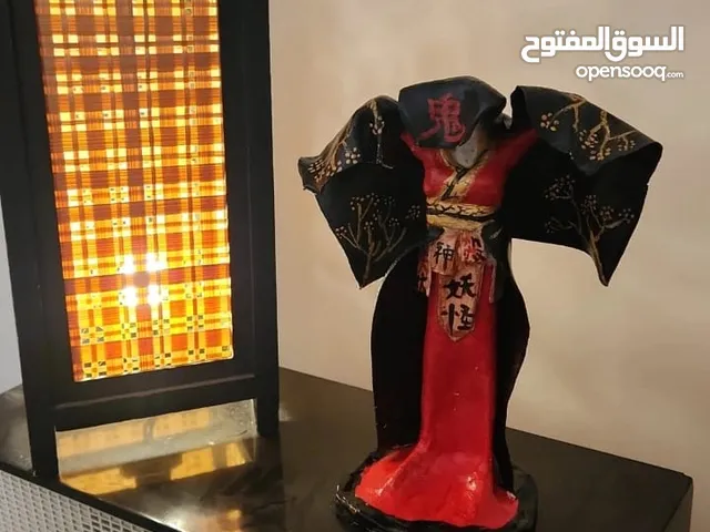 Handmade crafted Japanese yokai woman figure for decorations and collecting figures