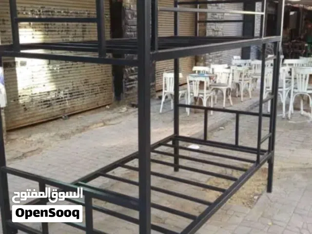 سرير حديد بدورين بملل والسلم والحاجز Furniture oh
