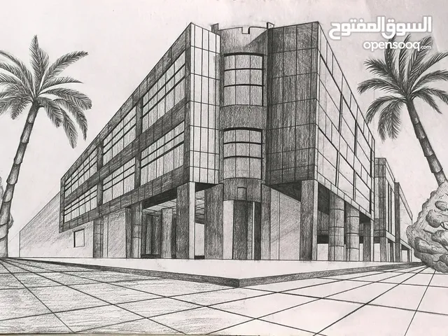 لوحة فنية أصلية - (مرسومة يدوياً)