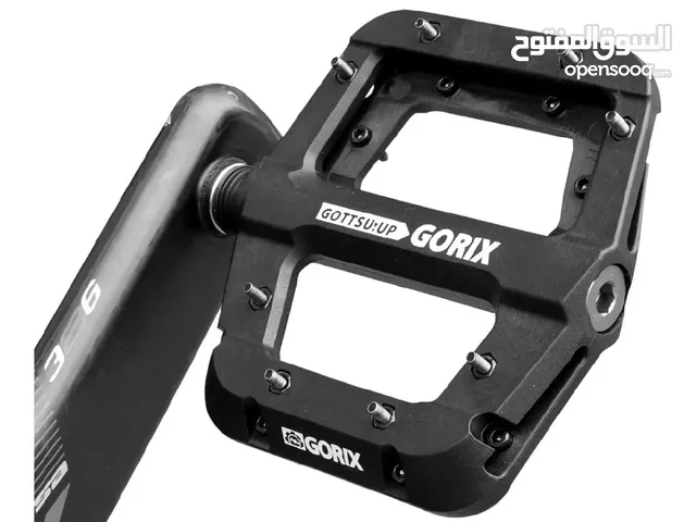 پايدرات (دواسات) للپایسکل (الدراجة الهوائية) من شركة GORIX،  GORIX Bike Flat Pedals Wide Non-Slip