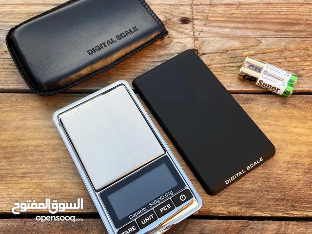 ميزان الذهب الدقيق مع محفظه جلد وكفر حماية الأدق في الأسواق. اصغر ميزان بالعالم .