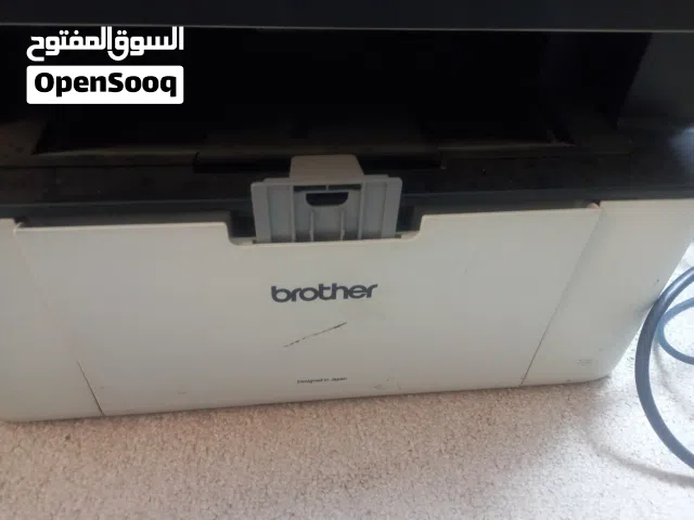 مستعمل  بحالة جديد brother طابعه