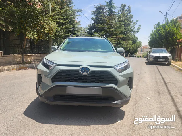تويوتا راف فور صنف XLE 2022 فتحة دفع رباعي فحص 4 جيد جمرك جديد