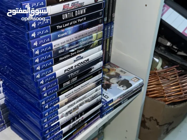 مجموعة سيديهات ألعاب PS4 متنوعة – بحالة ممتازة وبأسعار مناسبة