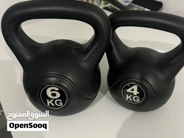 اثقال اوزان حديد 6 كيلو و 4 كيلو