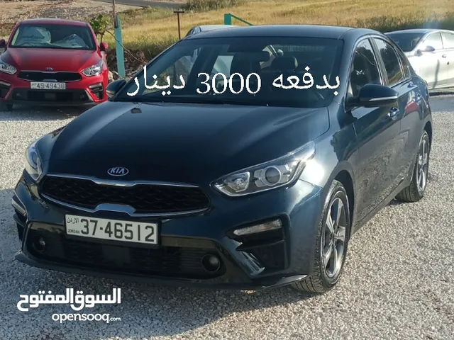 كيا3 كحلي ميتالك 2019 فل وارد كوري جمرك جديد وفحص كامل واقساط