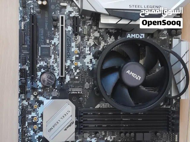 مذربورد b450m مع معالج ryzen 5 2600