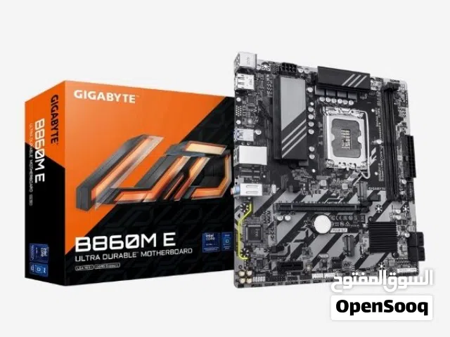 مذربورد gigabyte B860M E تدعم احدث معالجات Intel