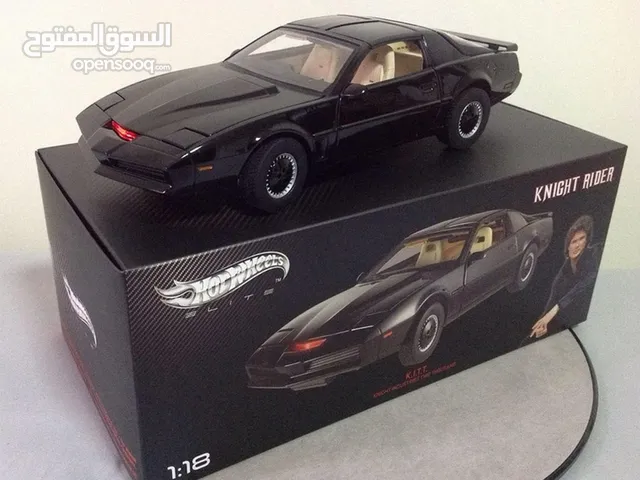 Hot Wheels 1:18 scale item X5469 Elite Pontiac KITT The Knight Rider