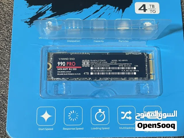 m.2 4TB يركب على الكمبيوتر والابتوب والسوني