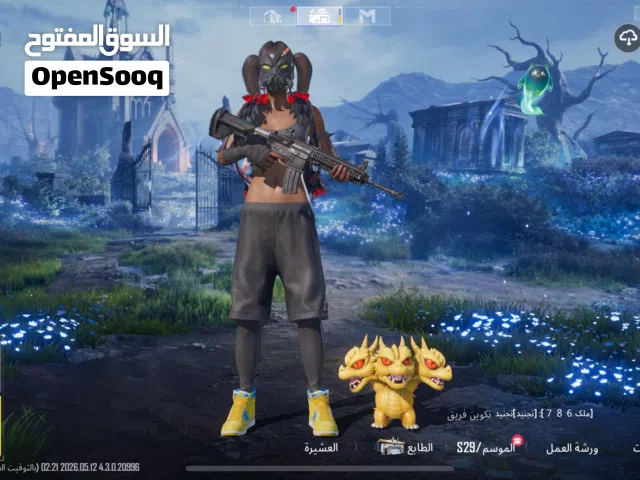 حساب ببجي للبيع