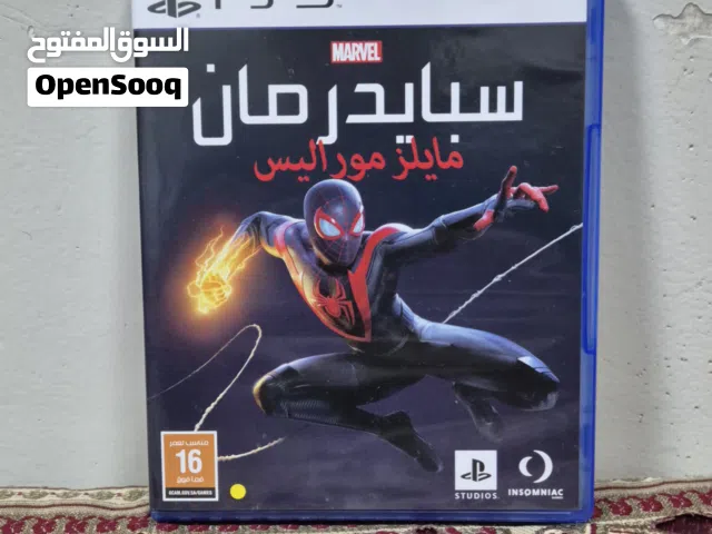 شريط سبايدر مان مايلز مورالز سوني 5 - شبه وكالة
