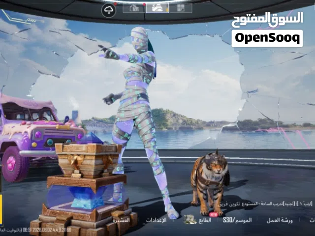 حساب ببجي للبيع