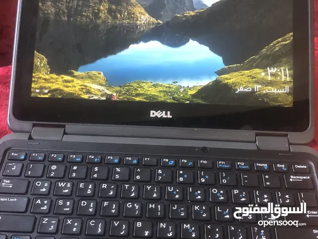 لابتوب DELL  شاشه لمس رام 8G شبه الوكاله