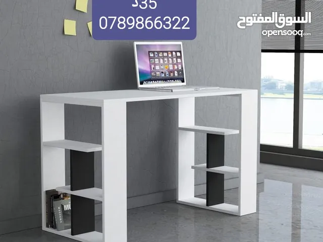 مكتب للدراسة قياس 100سم عمق 60سم توصيل مجاني