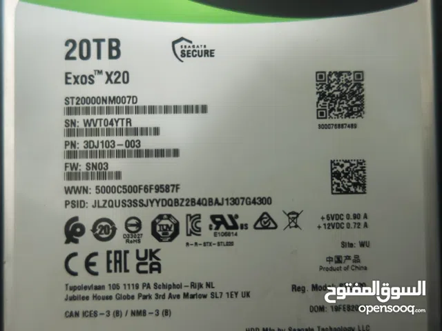 Seagate Exos X20 20TB