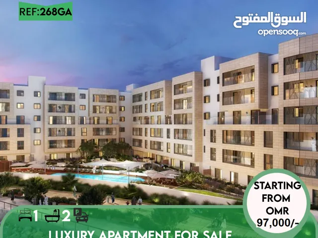 New Luxury Apartment for Sale in Al Mouj  REF 268GA