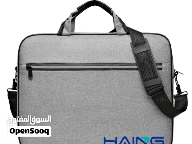 HAING A40 Briefcase Laptop Bag 15.6" -Grey حقيبة HAING A40  15.6 انش