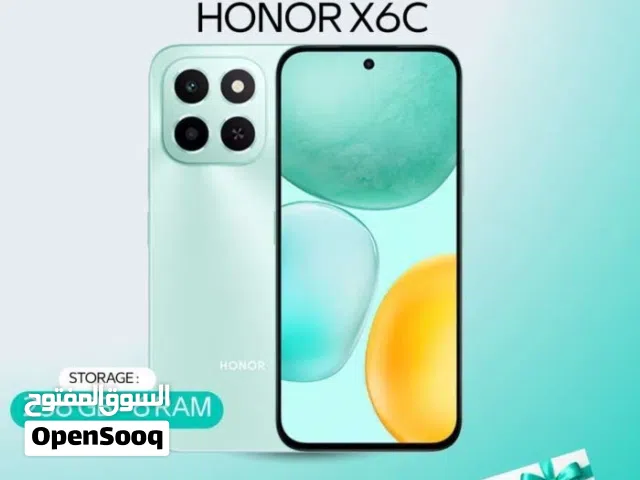 HONOR X6C ( 128GB ) / RAM 12 NEW /// هومور اكس 6 سي ذاكرة 128 الرام 12 الجديد