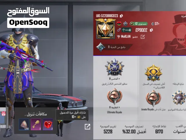 Pubg Accounts and Characters for Sale in Misrata