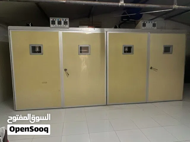 فقاسة للبيع او الايجار لتفقيس البيض سعة (35000) بيضة
