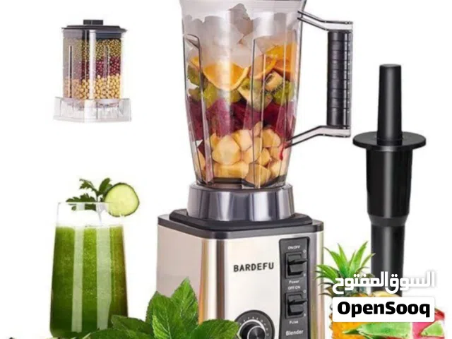 خلاط Bardefu العملاق بهيكل ستيل كسار الثلج خلاط + رحاية توابل ومكسرات+ ست بيت + مبشرة خضروات