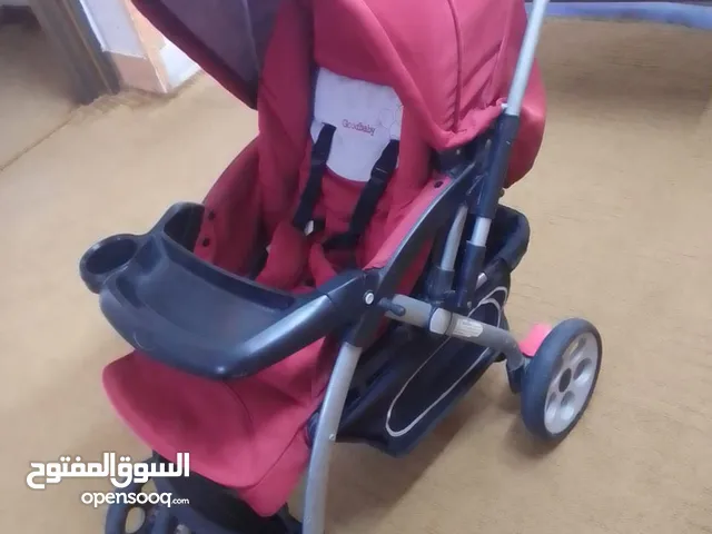 عرباية اطفال حجم كبير امريكي  ثقيلة استخدام بسيط عجلات عريض فرانل. خلغي امامي تنفرد سرير