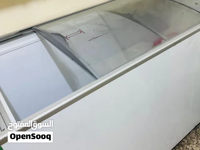 فريزر بطح 450 لتر وثلاجة بابين