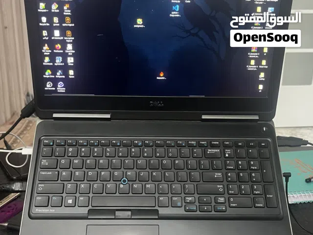 Dell Precision 7520  وحش التصاميم والرام 16GB  مع هدية فلاشة Office