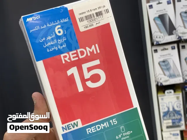 Redmi 15 8ram 256g new