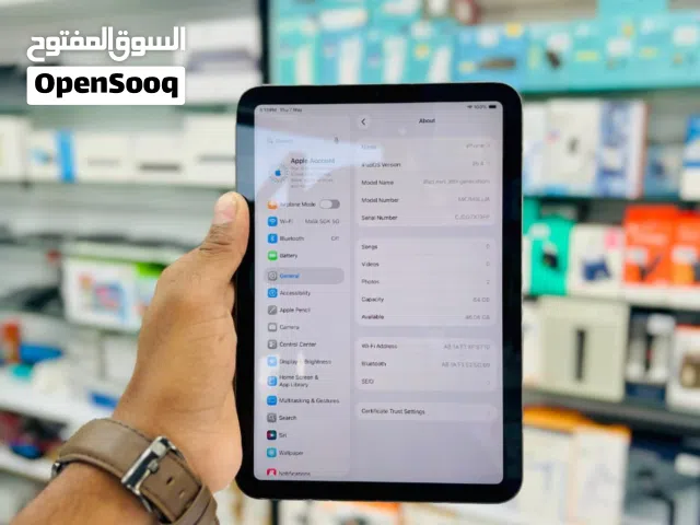 Used Used iPad Mini 6 in Oman  64GB Storage  Neat Condition
