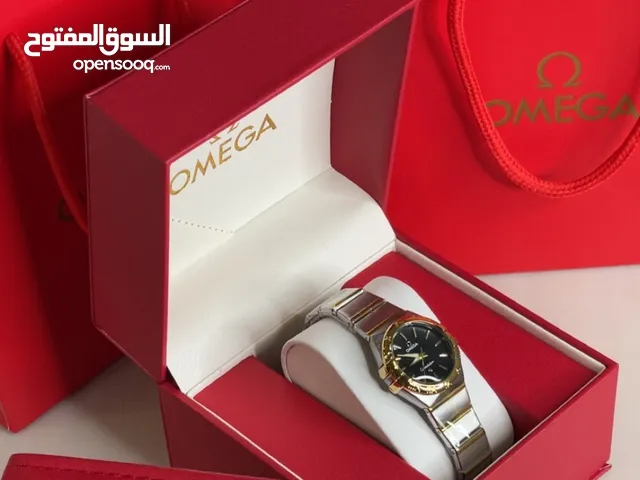 ساعة اوميقا نسائية ماستر تسليم فوري بالبكج