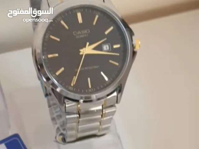 ساعة كاسيو-Casio كفالة سنة ضد المي