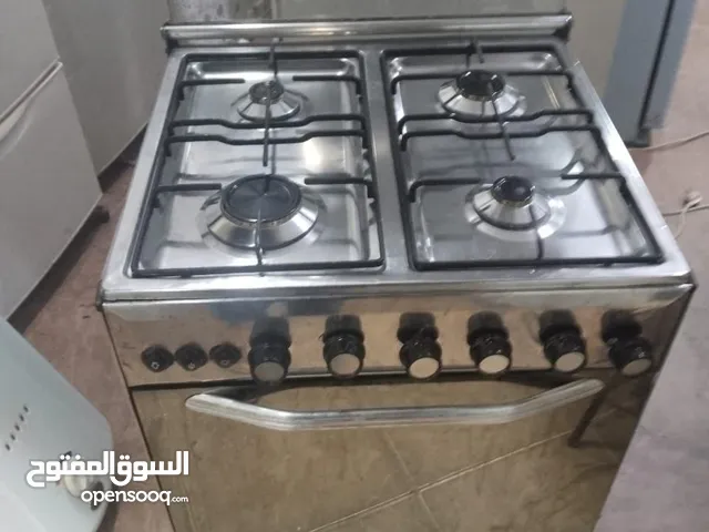 بوتاجاز ايديال اربع عيون حاله ممتازه جدا استانلس بالكامل يعمل بالاشعال الذاتي