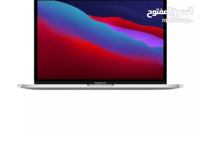 للبيع ماك بوك برو جديد بالكرتونه استعمال اسبوع فقط Apple Macbook Pro M1, RAM 8GB, 512GB