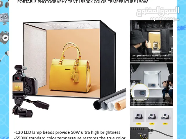 RALENO 50cm PKL- D550 Photo Studio Light Box ll Brand-New ll