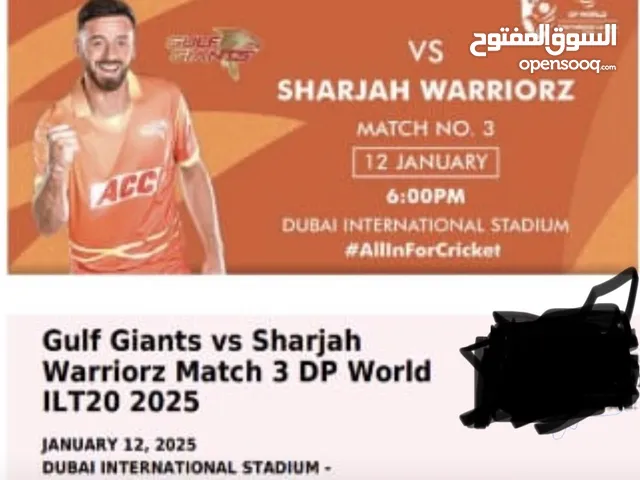 Gulf Giants vs Sharjah Warriorz Match 3 DP World ILT20 2025