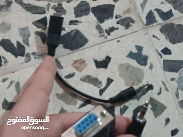 كوابل و خيوط وصلات فيديو راديو كمبيوتر تلفزيون تيونر